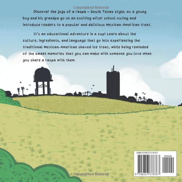 Raspas Con Mi Grandpa: A Spanglish Story for Children Book -  signed by the author!