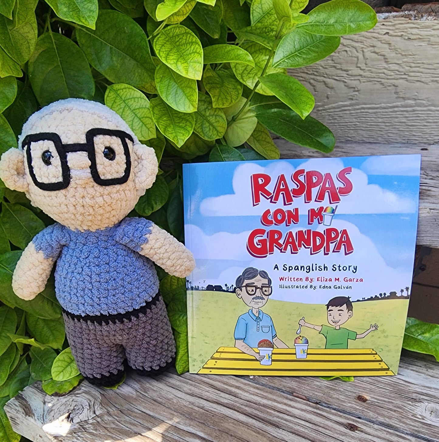 GRANDPA PLUSHY - Crocheted made by hand